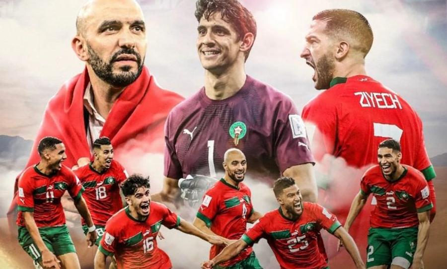 تأهل المنتخب المغربي إلى الدور  النهائي من كأس إفريقيا ✨